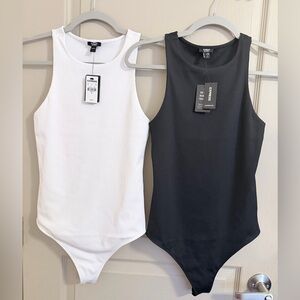 Express 2 pack ribbed bodysuits